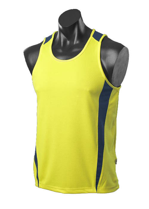 Eureka Men’s Hi Viz Singlet - Workwear Warehouse