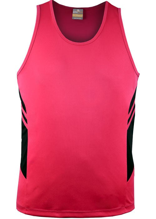 Tasman kids Hi Viz singlet - Workwear Warehouse