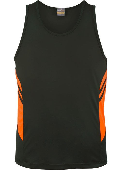 Tasman kids Hi Viz singlet - Workwear Warehouse