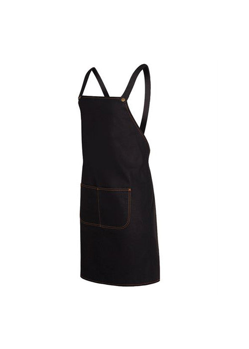 Cross Back Denim Apron - Workwear Warehouse
