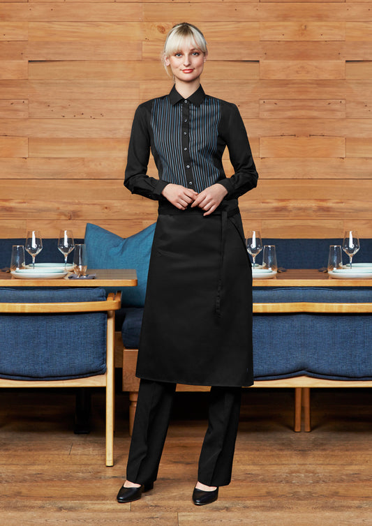 Biz Black Bistro Apron - Workwear Warehouse