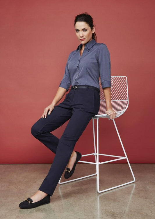 Biz Ladies Lawson Chino Pant - Workwear Warehouse
