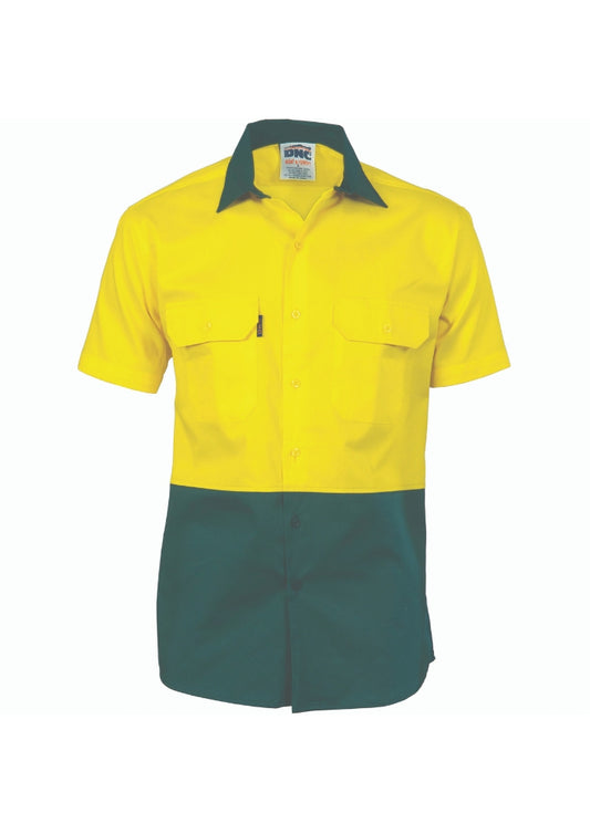 DNC 2 Tone Cotton Drill Shirt - Workwear Warehouse