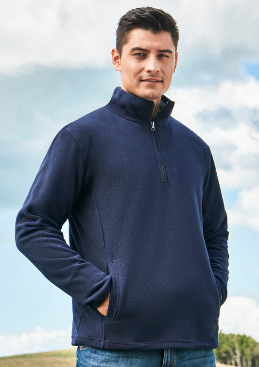 Biz Men's Trinity 1/2 zip fleece
