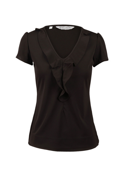 WS Ruffle Front Blouse