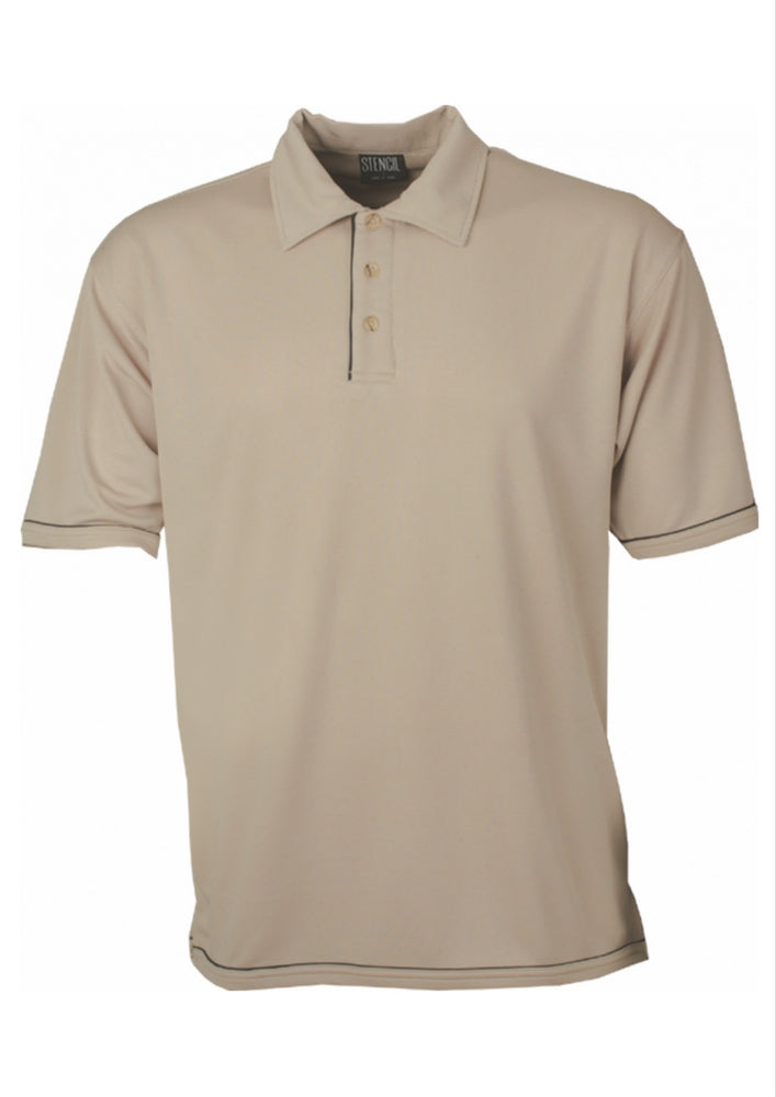 Stencil Men's Cool Dry Polo - Workwear Warehouse