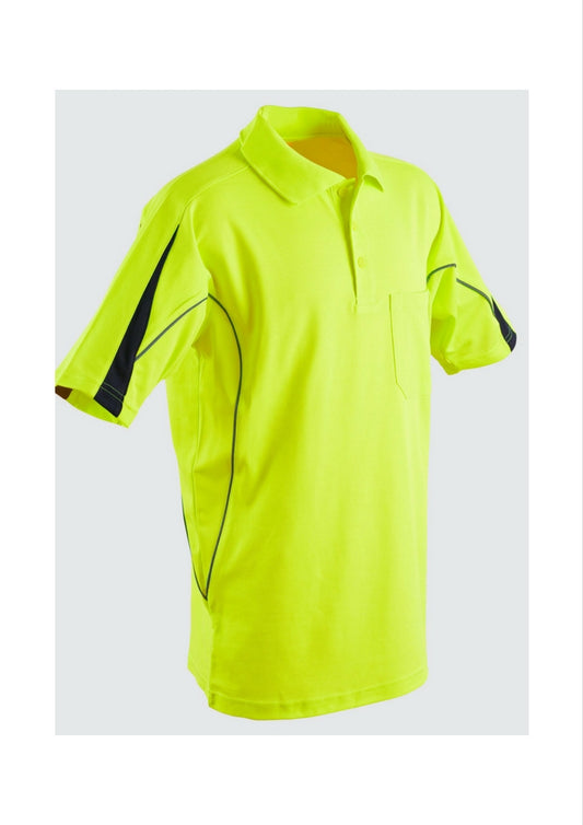 WS Men's Legend Hi Vis Polo - Workwear Warehouse
