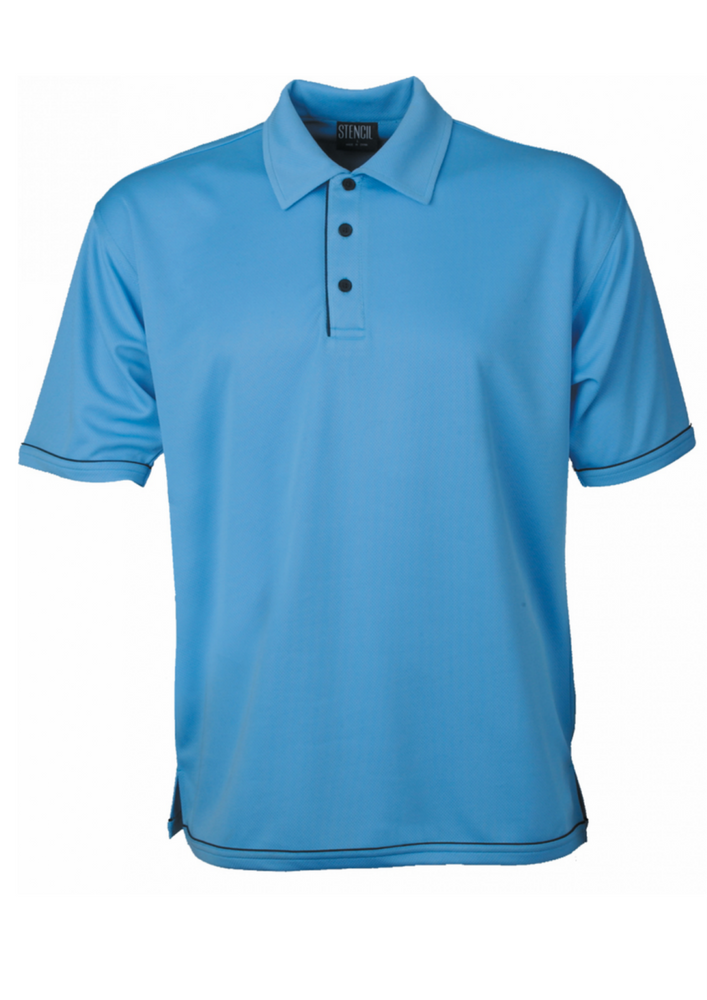 Stencil Men's Cool Dry Polo - Workwear Warehouse