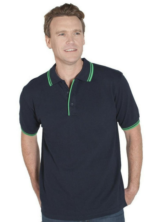 JBs Men's Contrast Polo (1st 12 Colours) - Workwear Warehouse