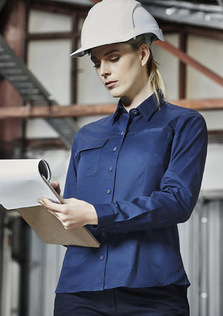 Syzmik Tradie Ladies L/S Shirt