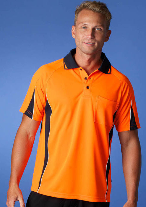 Eureka Men's Hi Viz Polo - Workwear Warehouse