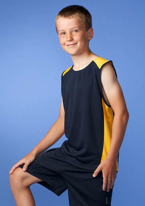 Premier kids singlet (Bright) - Workwear Warehouse