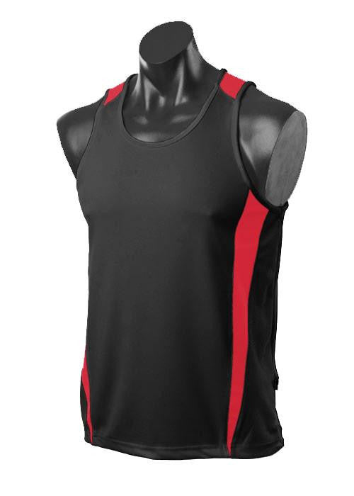 Eureka Men’s Singlet (Dark) - Workwear Warehouse