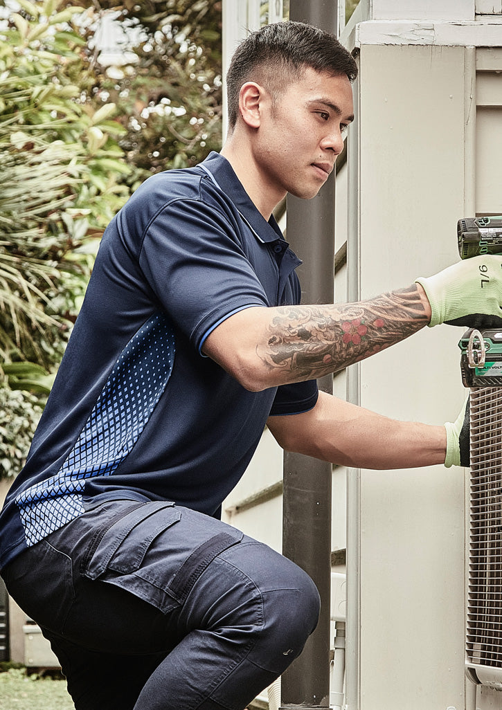 Mens Spark Short Sleeve Polo - Workwear Warehouse