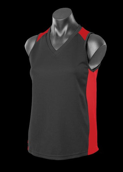 Premier ladies singlet (Dark) - Workwear Warehouse