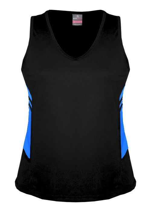 AP Ladies Tasman Singlet (1st 10 Colours) - Workwear Warehouse