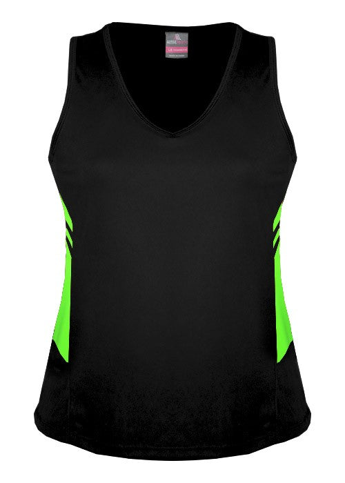 AP Ladies Tasman Singlet (1st 10 Colours) - Workwear Warehouse