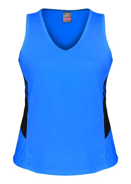 AP Ladies Tasman Singlet (1st 10 Colours) - Workwear Warehouse