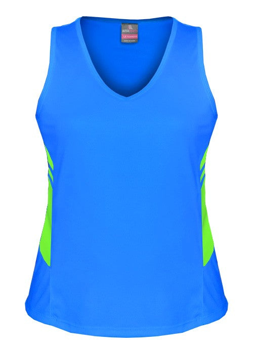 AP Ladies Tasman Singlet (1st 10 Colours) - Workwear Warehouse