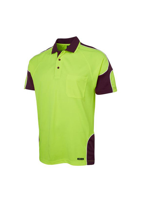 JBs Hi Vis Arm Panel Polo - Workwear Warehouse