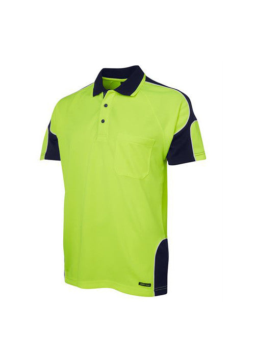 JBs Hi Vis Arm Panel Polo - Workwear Warehouse
