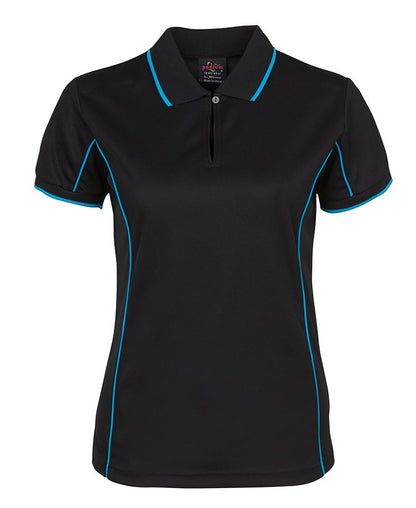 JBs Ladies Piping Polo (1st 11 Colours) - Workwear Warehouse
