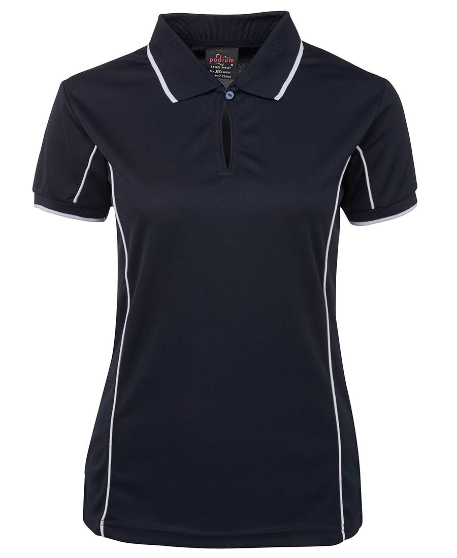 JBs Ladies Piping Polo (3rd 4 Colours) - Workwear Warehouse