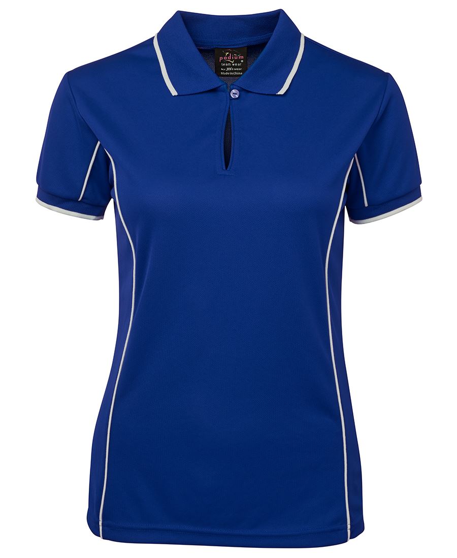 JBs Ladies Piping Polo (2nd 11 Colours) - Workwear Warehouse