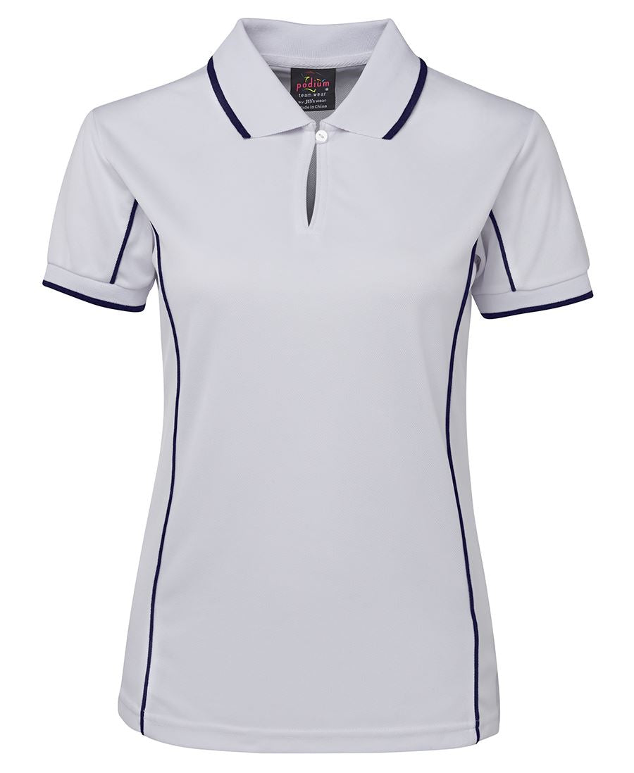 JBs Ladies Piping Polo (3rd 4 Colours) - Workwear Warehouse