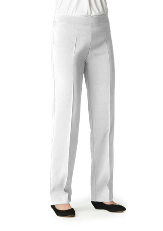 The Side Zip Trouser Pant in Fluid Crepe - Curvy Fit