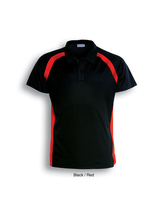 Bocini Men's Team Essentials Contrast Panel Polo (1st 9 Colours) - Workwear Warehouse