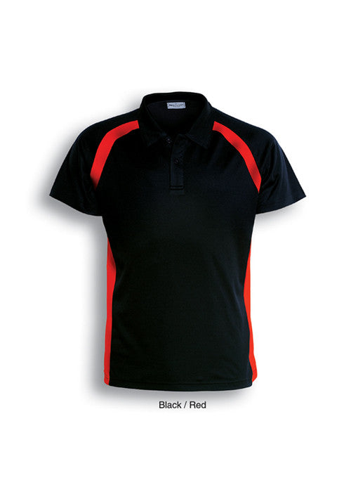 Bocini Ladies Team Essentials Contrast Panel Polo - Dark - Workwear Warehouse