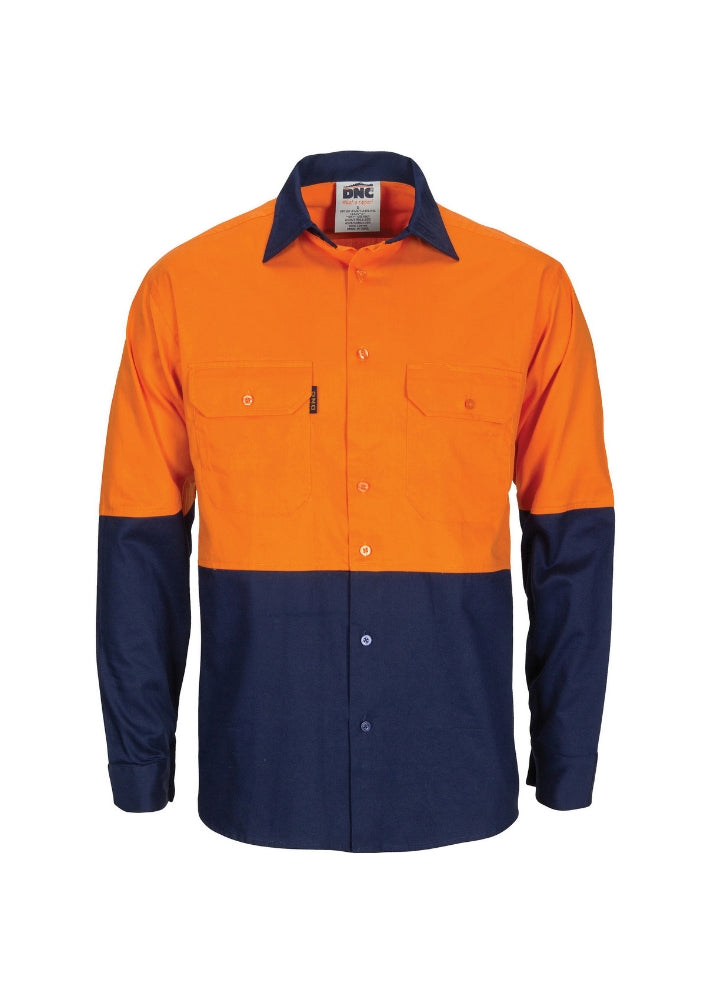 DNC Lightweight Vented Shirt with Gusset Sleeves - Workwear Warehouse