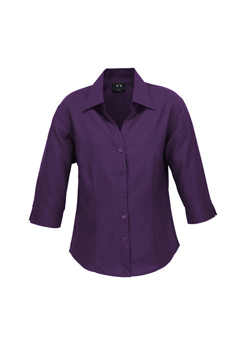 Biz Ladies Oasis Shirt 3/4 Sleeve - Workwear Warehouse