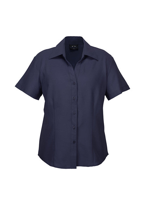 Biz Ladies Plain Oasis Shirt S/S Sleeve - Workwear Warehouse