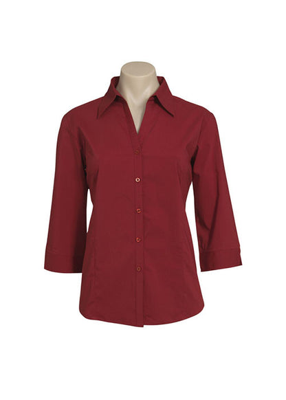 Biz Ladies Metro Shirt 3/4 sleeve - Workwear Warehouse