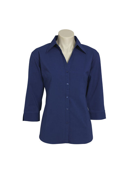 Biz Ladies Metro Shirt 3/4 sleeve - Workwear Warehouse