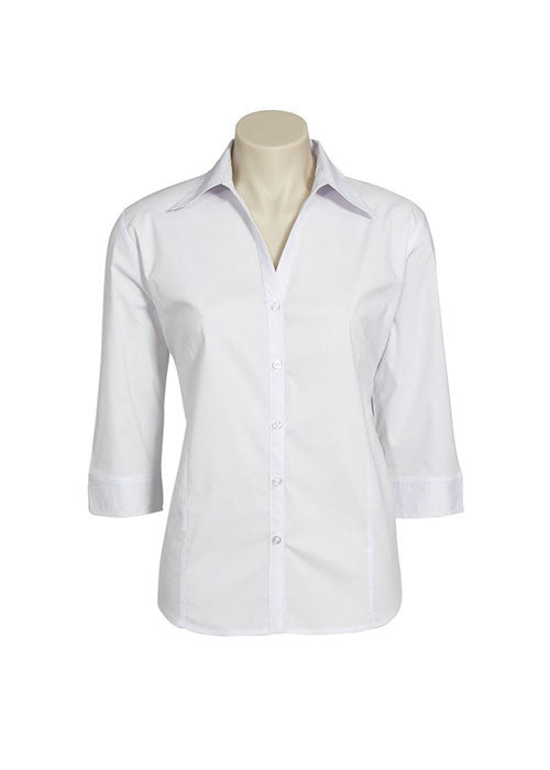 Biz Ladies Metro Shirt 3/4 sleeve - Workwear Warehouse