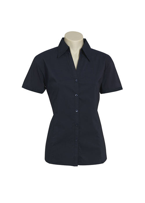 Biz Ladies Metro Shirt S/S Sleeve - Workwear Warehouse