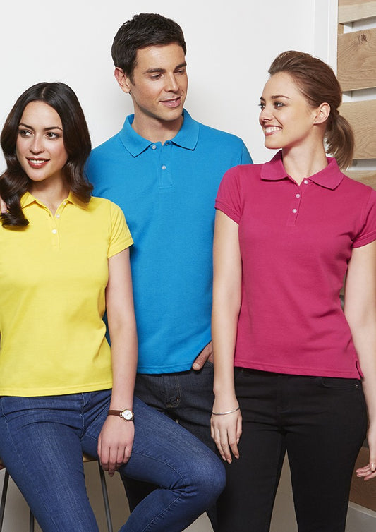 Biz Ladies Neon Slim Fit Polo - Workwear Warehouse