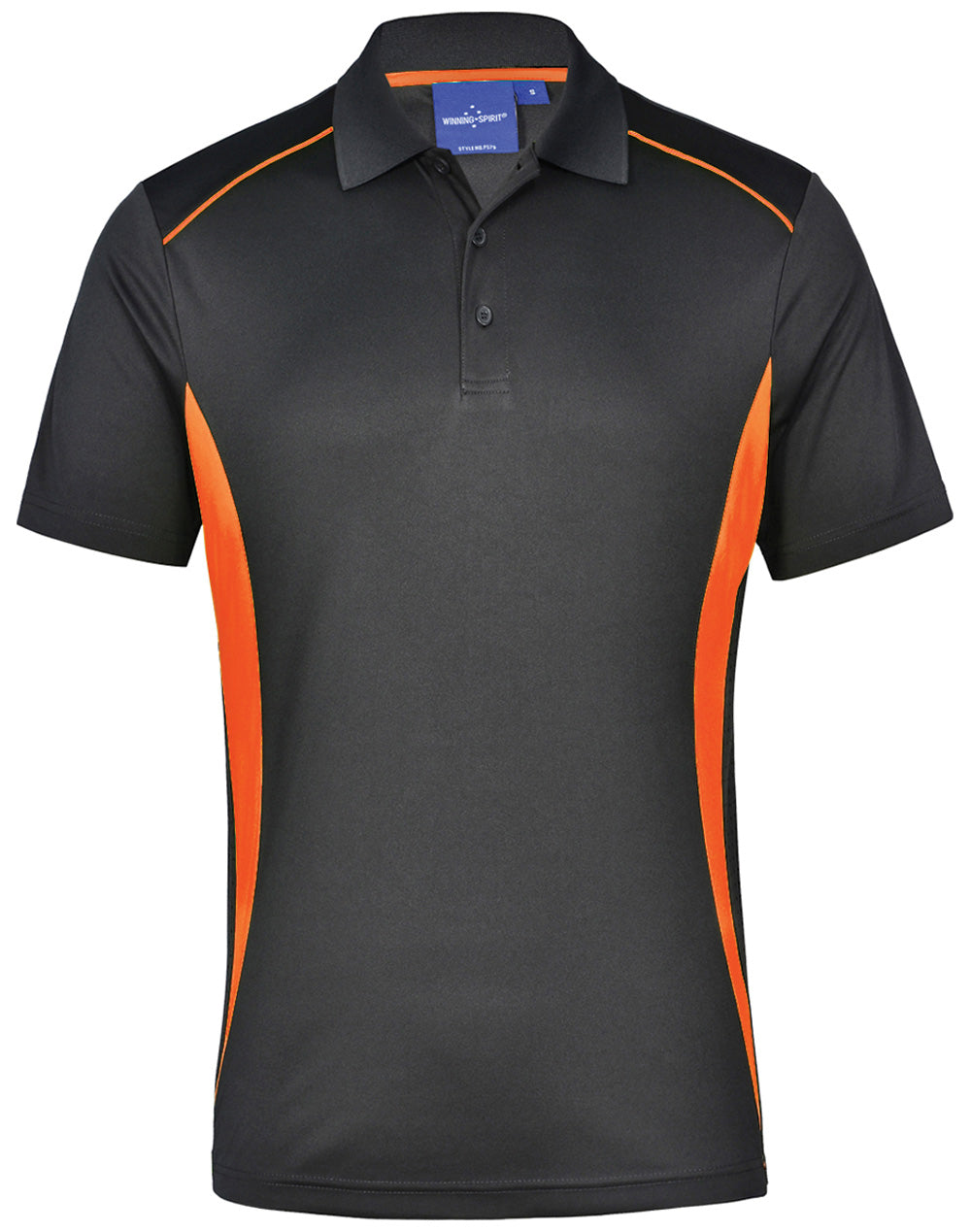 Black polo shirt discount workwear