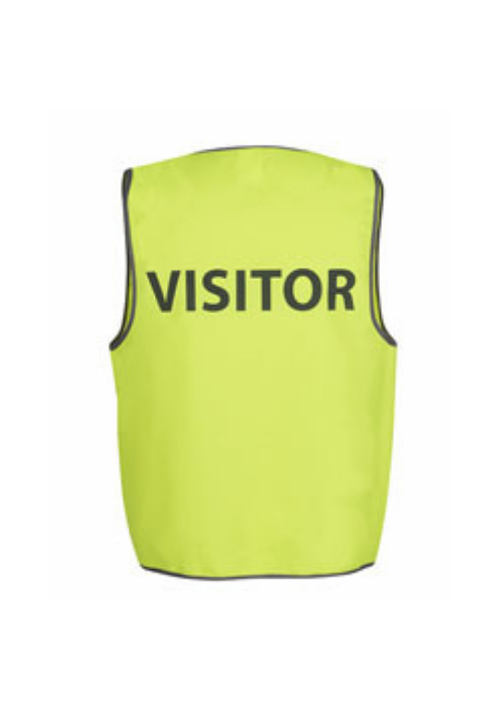 JBs Hi Vis Safety Vest - VISITOR