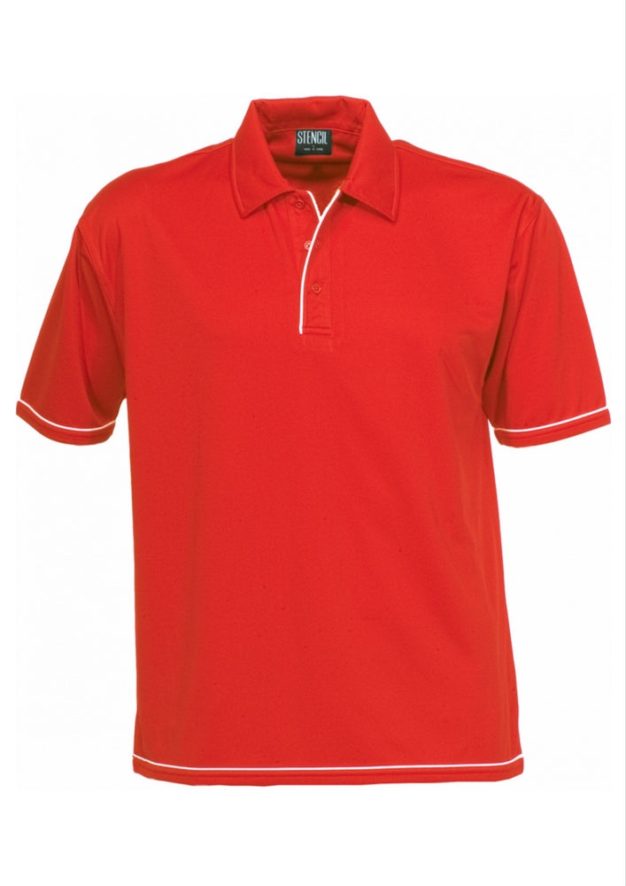 Stencil Men's Cool Dry Polo - Workwear Warehouse