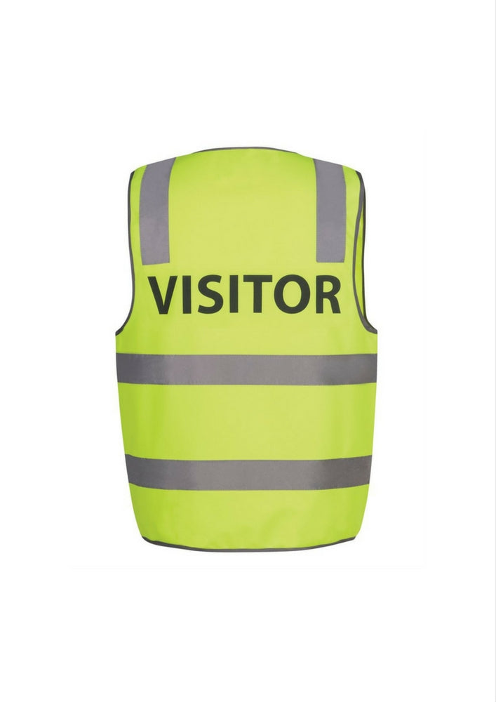 JBs Hi Vis D&N Safety Vest VISITOR - Workwear Warehouse