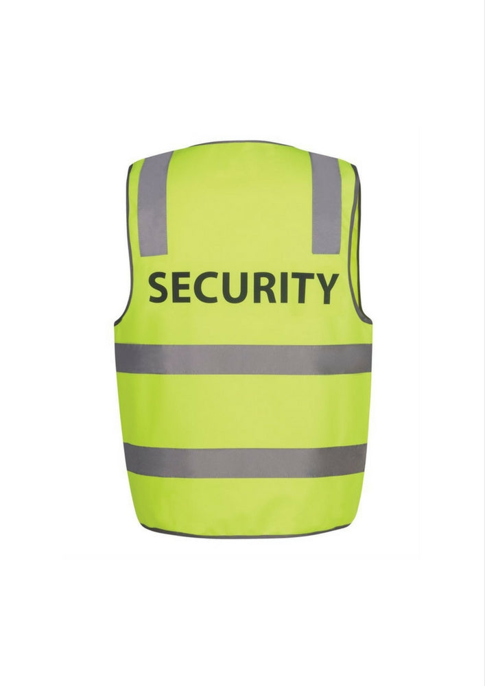 JBs Hi Vis D&N Safety Vest SECURITY - Workwear Warehouse