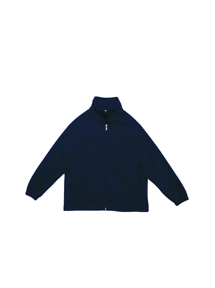 Bocini Kids Poly/Cotton Fleece Zip Through Jacket