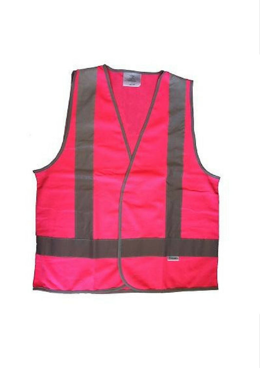 HC Day/Night Pink Safety Vest - Workwear Warehouse