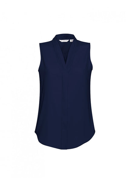 Biz Ladies Madison Sleeveless Shirt - Workwear Warehouse