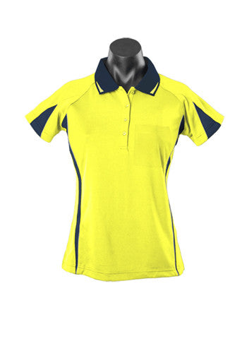 Eureka Ladies Hi Viz Polo - Workwear Warehouse